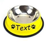 Personalized Dog Bowl