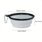 Collapsible Travel Dog Bowl