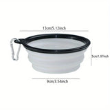 Collapsible Travel Dog Bowl
