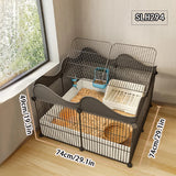 Cage Lapin Plastique Facile Nettoyage