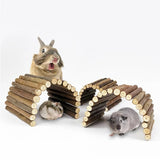 Flexible Wooden Bridge