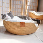 Wicker Cat Basket