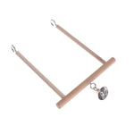 Wooden Parrot Swing
