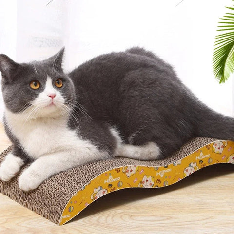 Cardboard Cat Scratcher