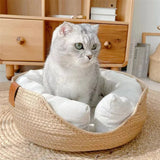 Wicker Cat Basket
