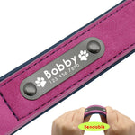 Personalized Leather Dog Collar