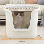 Enclosed Cat Litter Box