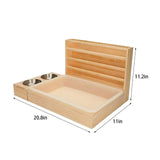 Rabbit Cage with Hay Rack