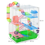 Hamster Cage with Tunnel