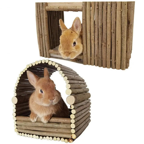 Maison en Bois Lapin