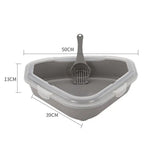 Corner Litter Box