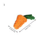 Sisal Carrot Toy
