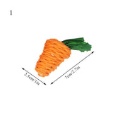 Sisal Carrot Toy