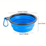 Collapsible Travel Dog Bowl