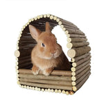 Wooden House for Rabbits