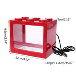 Aquarium with Integrated LED
