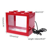 Aquarium with Integrated LED
