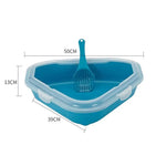 Corner Litter Box