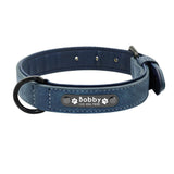 Personalized Leather Dog Collar